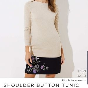 Loft tunic sweater NwT